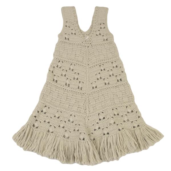 LIMI feu Angora Blend Hem Fringe Knit Tunic Size S