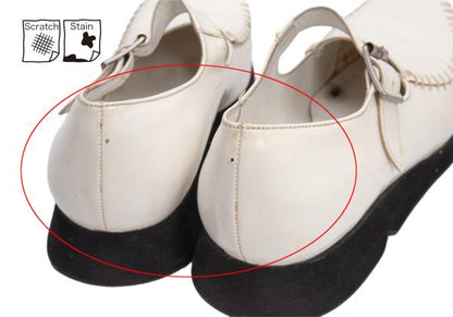 COMME des GARCONS Kagari Stitch Leather Sneakers Size 24.5CM