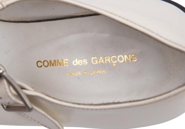 COMME des GARCONS Kagari Stitch Leather Sneakers Size 24.5CM