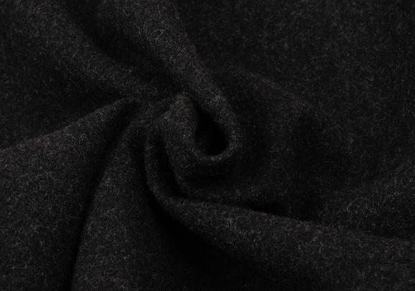 Plantation Wool Side Panel Design Skirt Charcoal Size M