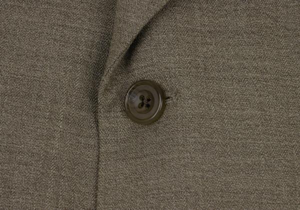 Karl Helmut Wool Stretch 3-Button Jacket Mocha Brown Size S