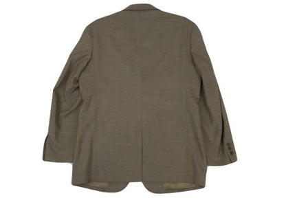 Karl Helmut Wool Stretch 3-Button Jacket Mocha Brown Size S