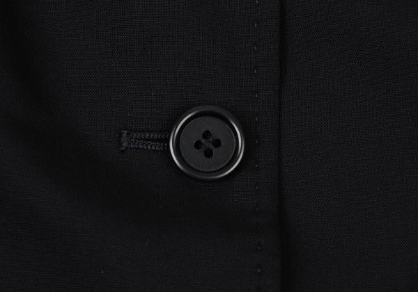 Paul Smith BLACK Wool Jacket Colorful Lining Navy Size 38
