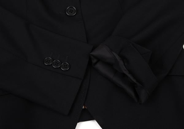 Paul Smith BLACK Wool Jacket Colorful Lining Navy Size 38