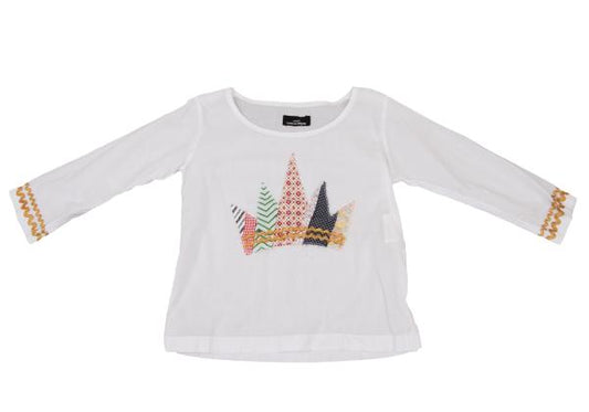 tricot COMME des GARCONS Garment Washed Blouse White Size M