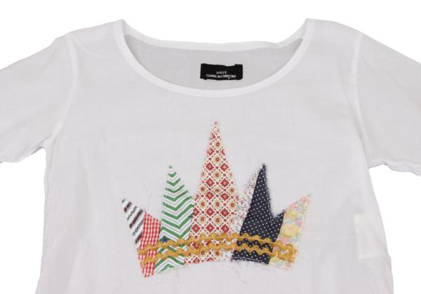 tricot COMME des GARCONS Garment Washed Blouse White Size M