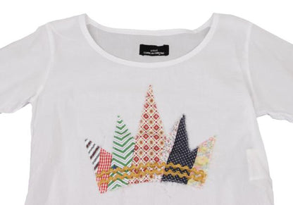 tricot COMME des GARCONS Garment Washed Blouse White Size M