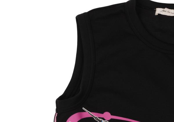 COMME des GARCONS Sideline Rubber Print Tank Top Size M