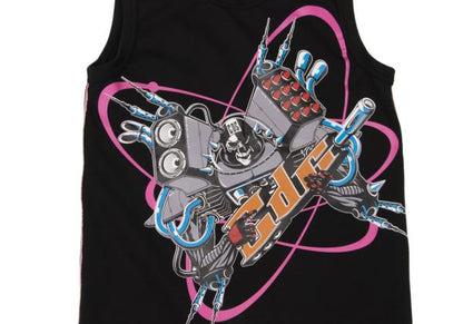 COMME des GARCONS Sideline Rubber Print Tank Top Size M