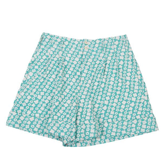 COMME des GARCONS Cotton Nylon Shorts Turquoise Size S