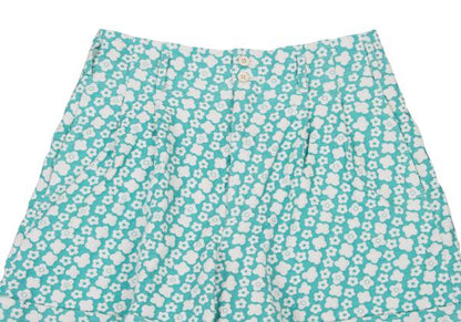 COMME des GARCONS Cotton Nylon Shorts Turquoise Size S