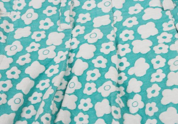 COMME des GARCONS Cotton Nylon Shorts Turquoise Size S