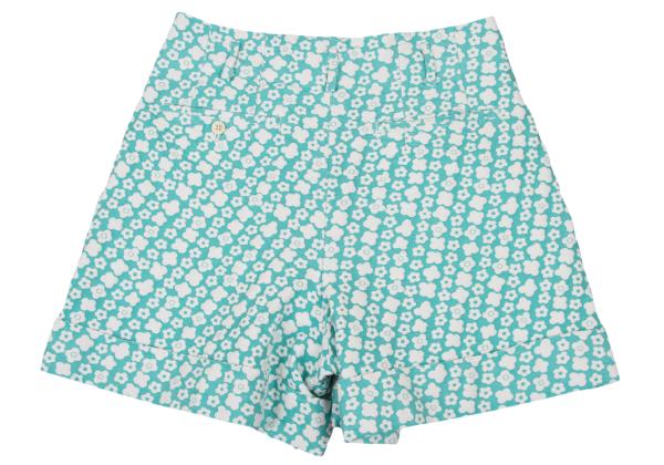 COMME des GARCONS Cotton Nylon Shorts Turquoise Size S