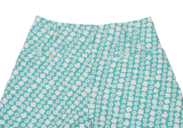 COMME des GARCONS Cotton Nylon Shorts Turquoise Size S