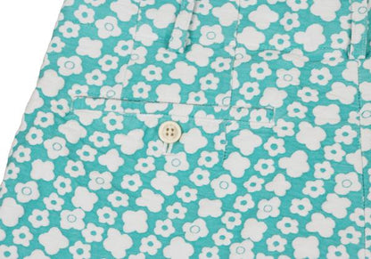 COMME des GARCONS Cotton Nylon Shorts Turquoise Size S