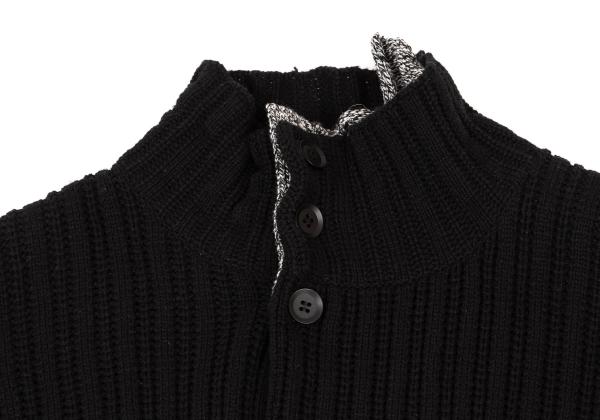 Yohji Yamamoto POUR HOMME 23AW Half Jacket B/W Size 3