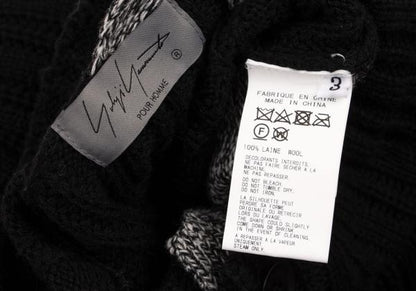 Yohji Yamamoto POUR HOMME 23AW Half Jacket B/W Size 3