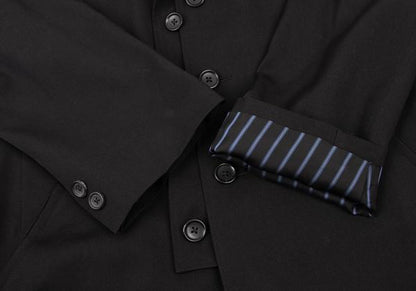 Yohji Yamamoto POUR HOMME 23AW Wool Gab Coat Black Size 1