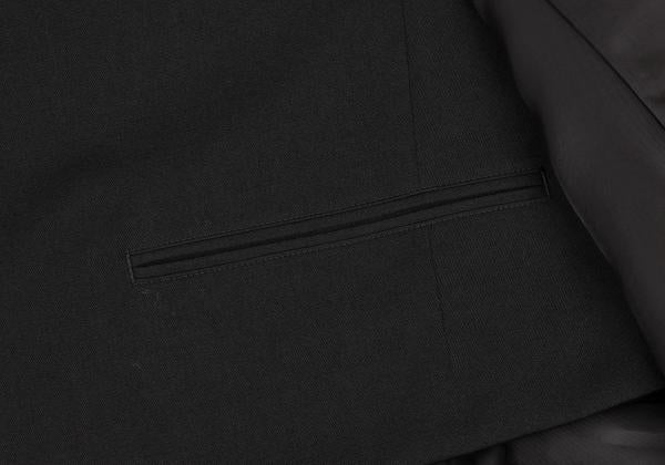 Yohji Yamamoto POUR HOMME 23AW Wool Gab Coat Black Size 1