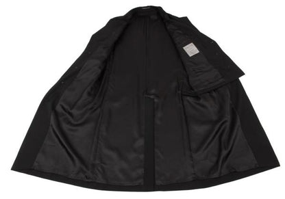 Yohji Yamamoto POUR HOMME 23AW Wool Gab Coat Black Size 1