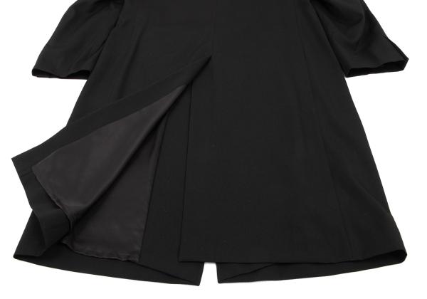 Yohji Yamamoto POUR HOMME 23AW Wool Gab Coat Black Size 1