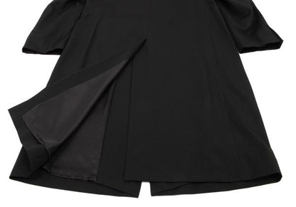 Yohji Yamamoto POUR HOMME 23AW Wool Gab Coat Black Size 1
