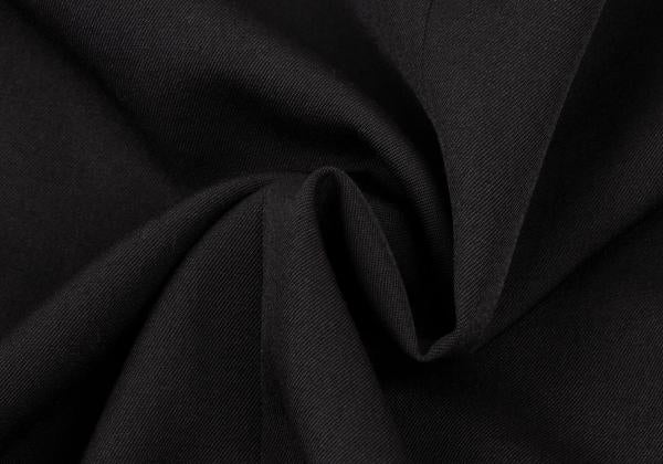 Yohji Yamamoto POUR HOMME 23AW Wool Gab Coat Black Size 1
