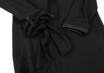 Yohji Yamamoto POUR HOMME 24SS Black Zigzag Jacket Size 1
