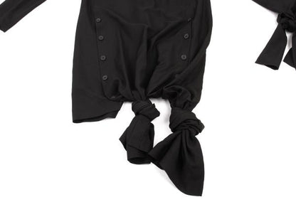 Yohji Yamamoto POUR HOMME 24SS Black Zigzag Jacket Size 1