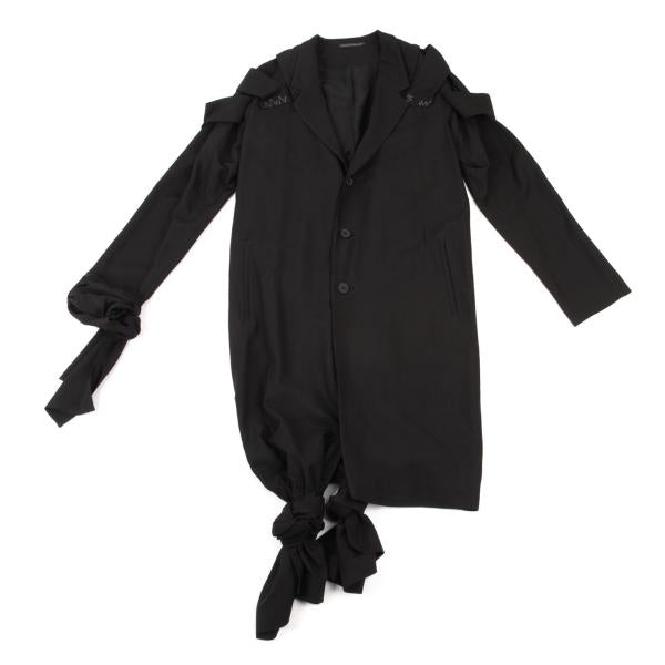 Yohji Yamamoto POUR HOMME 24SS Hard Twist Setup Black Size 1