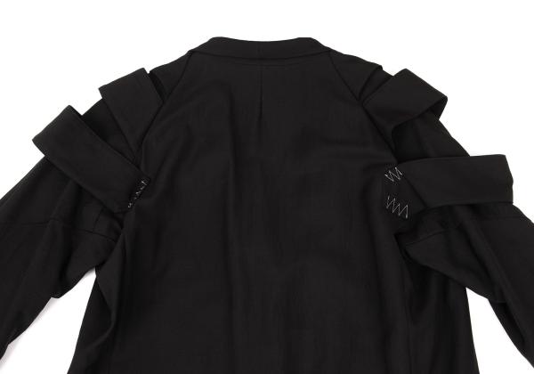 Yohji Yamamoto POUR HOMME 24SS Hard Twist Setup Black Size 1