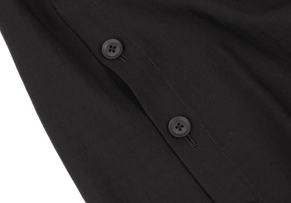 Yohji Yamamoto POUR HOMME 24SS Hard Twist Setup Black Size 1