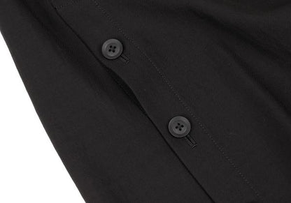 Yohji Yamamoto POUR HOMME 24SS Hard Twist Setup Black Size 1
