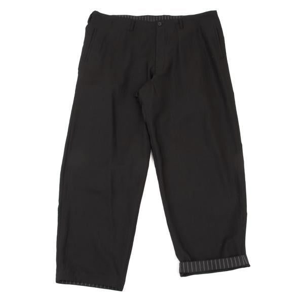 Yohji Yamamoto POUR HOMME 24SS Hard Twist Setup Black Size 1
