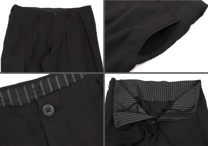 Yohji Yamamoto POUR HOMME 24SS Hard Twist Setup Black Size 1