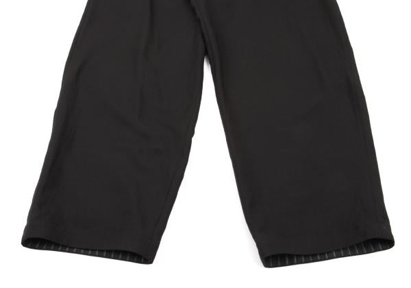 Yohji Yamamoto POUR HOMME 24SS Hard Twist Setup Black Size 1