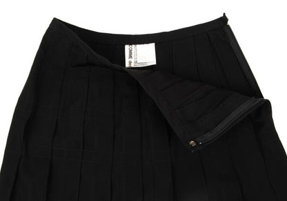 COMME des GARCONS Acrylic Pleated Skirt Size M