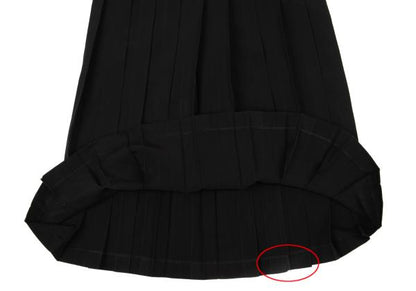 COMME des GARCONS Acrylic Pleated Skirt Size M