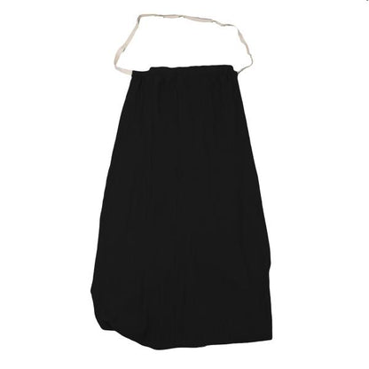 COMME des GARCONS Wool Blend Fold-Over Skirt Navy Size M