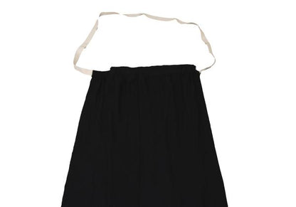 COMME des GARCONS Wool Blend Fold-Over Skirt Navy Size M