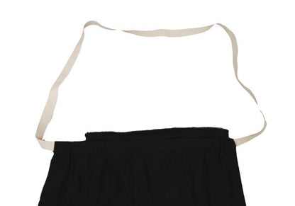 COMME des GARCONS Wool Blend Fold-Over Skirt Navy Size M