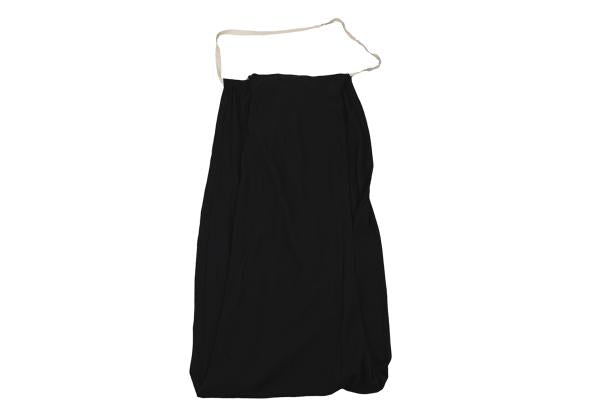 COMME des GARCONS Wool Blend Fold-Over Skirt Navy Size M