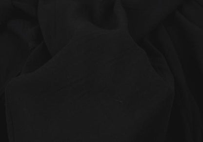 COMME des GARCONS Wool Blend Fold-Over Skirt Navy Size M