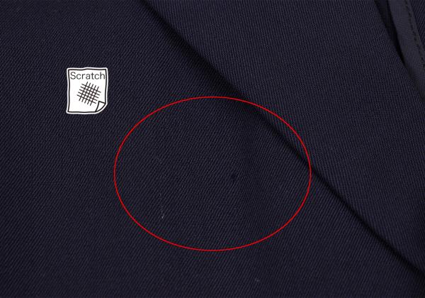 Yohji Yamamoto POUR HOMME Wool Gabardine Jacket Blue Size M