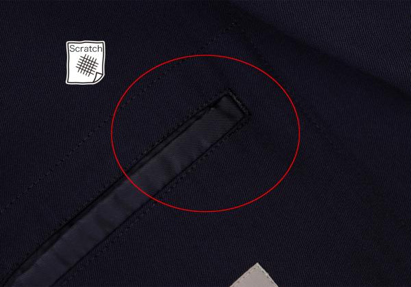 Yohji Yamamoto POUR HOMME Wool Gabardine Jacket Blue Size M