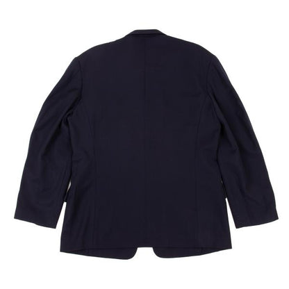 Yohji Yamamoto POUR HOMME Wool Gabardine Jacket Blue Size M