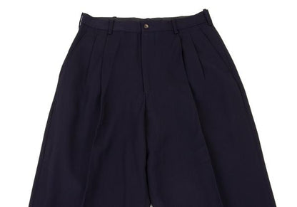 Yohji Yamamoto POUR HOMME Wool Gabardine Suit Blue Size M