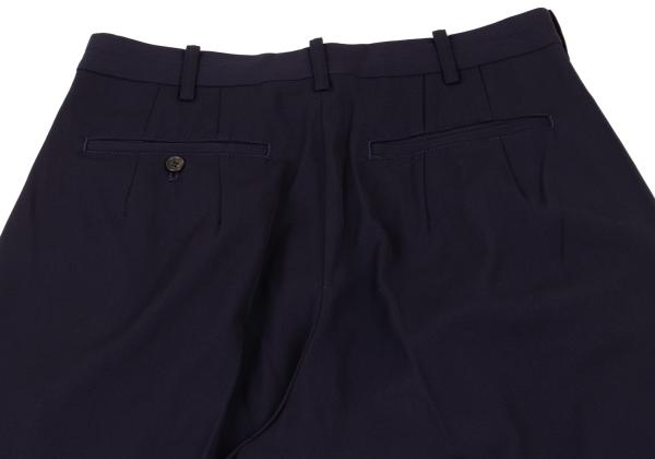 Yohji Yamamoto POUR HOMME Wool Gabardine Suit Blue Size M