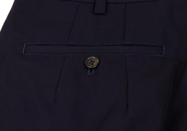 Yohji Yamamoto POUR HOMME Wool Gabardine Suit Blue Size M