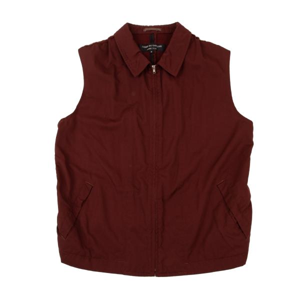 COMME des GARCONS HOMME PLUS Shrunken Back Jacket Red Size M